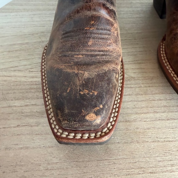 Ariat Heritage Western X-Toe Boots Women’s 7 B Brown Leather - Picture 5 of 10